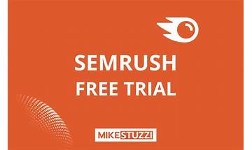 Semrush Free Trial 2023: Try Pro & Guru Plans FREE for 30 Days